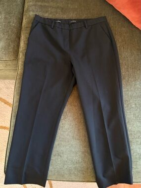 Talbots Black Cambridge Pant - Classic Straight Waist